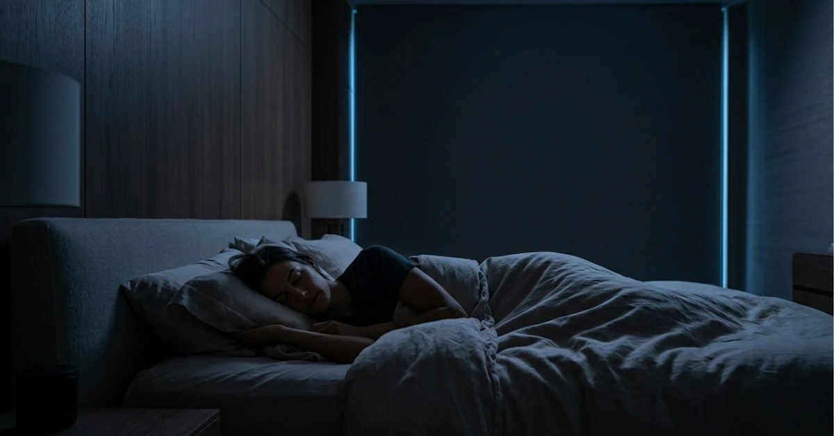 Motorized Blackout Shades Deliver the Deep, Restful Sleep You've Been Missing