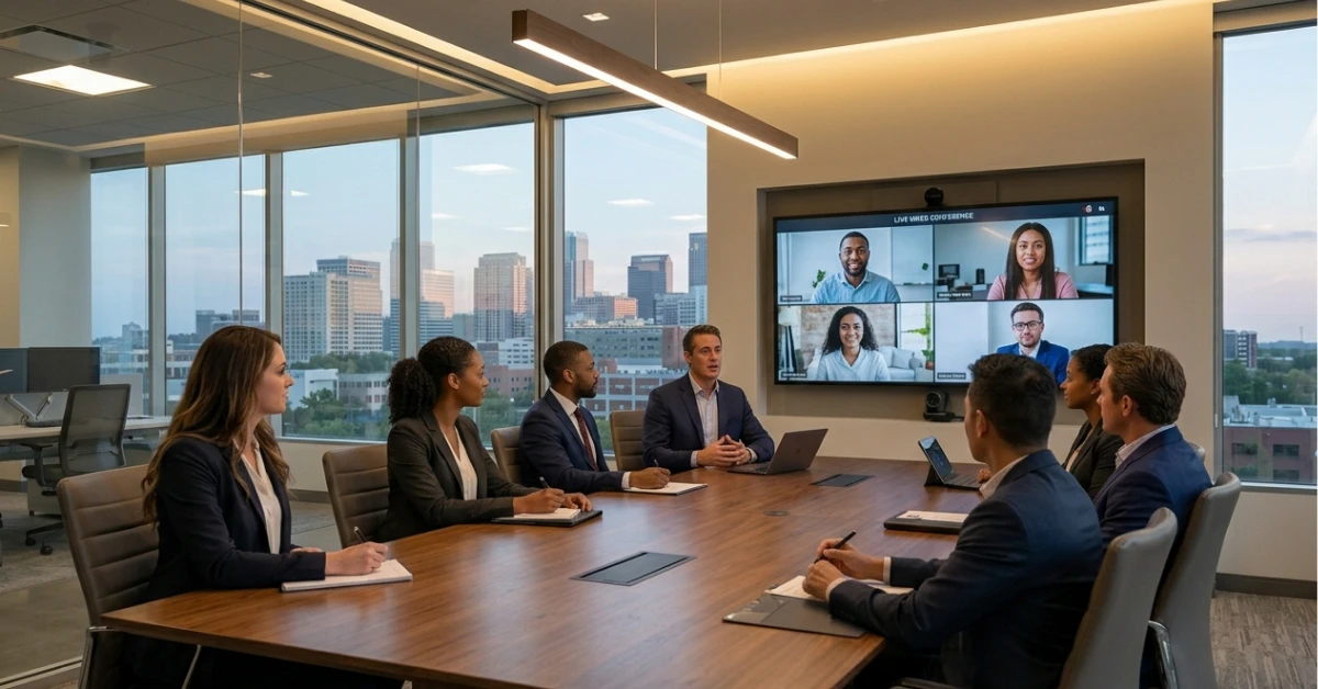 A Real Transformation in a Modern Conference Room