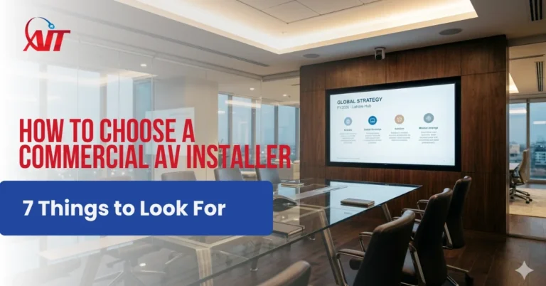 7 Things to Look for in a Commercial Audio Video Installer